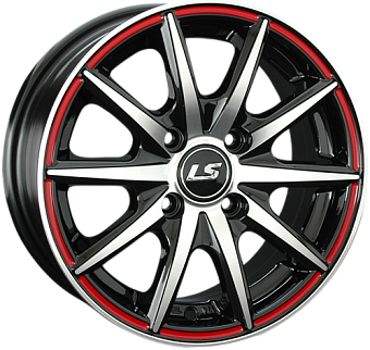 LS wheels 221 6,5x15 4x100 ET40 dia 73,1 BKFRL LS wheels 221 6,5x15 4x100 ET40 dia 73,1 BKFRL