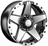 LS wheels 1284 8x17 6x139,7 ET25 dia 106,1 BKF