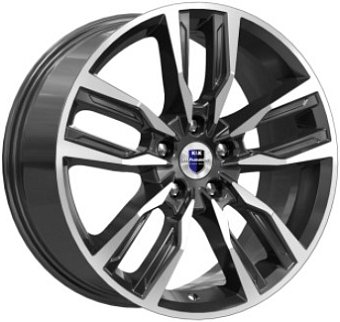 K&K Борэй 8x18 5x114,3 ET45 dia 67,1 алмаз черный Россия