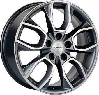 Khomen Wheels KHW1713 (CX-5) 7x17 5x114,3 ET45 dia 67,1 gray-FP Россия