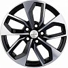 Khomen Wheels KHW1703 (Camry) 7x17 5x114,3 ET45 dia 60,1 black-FP