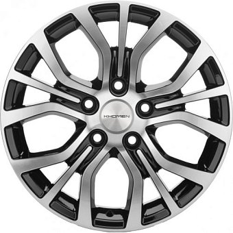 Khomen Wheels KHW1608 (Mitsubishi) 6,5x16 5x114,3 ET46 dia 67,1 black-FP