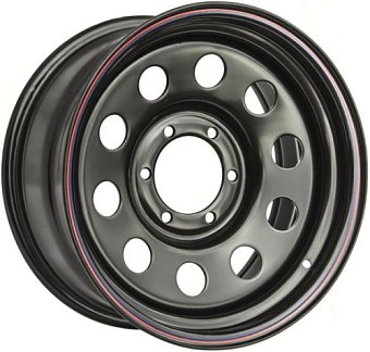 Offroad wheels Toyota/Nissan 7,5x18 6x139,7 ET25 dia 110,1 черный
