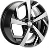 Khomen Wheels KHW1712 7x17 5x112 ET40 dia 57,1 black-FP