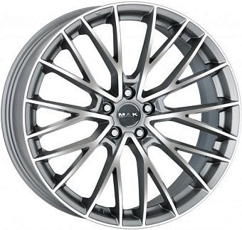 MAK Speciale-D 9,5x20 5x112 ET22 dia 66,6 graphite mirror face
