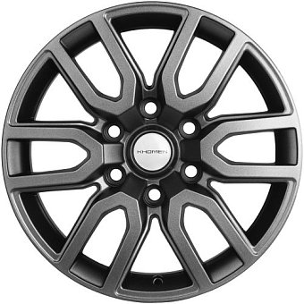 Khomen Wheels KHW1723 (LC Prado/Lexus GX) 8x17 6x139,7 ET25 dia 106,1 gray
