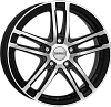 Dezent TZ dark 8x18 5x112 ET38 dia 66,6 black polished