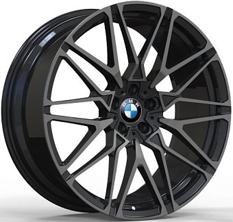 Кованные диски Style 818-1 BMW X5 9x21 5x112 ET35 dia 66,56 черный+ с черным оттенком