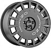 OZ Racing Rally Racing 8x17 5x112 ET45 dia 75 dark graphite silver lettering