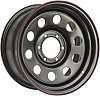 Offroad wheels Nissan Navara D40 3.0TD 8x17 6x114,3 ET25 dia 66,1 черный