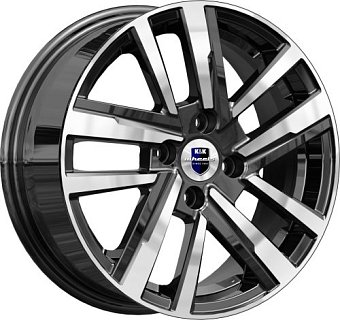 K&K Хант 6x15 4x100 ET37 dia 60,1 алмаз черный K&K Хант 6x15 4x100 ET37 dia 60,1 алмаз черный