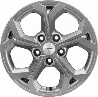 Khomen Wheels KHW1606 (Ceed/Elantra) 6,5x16 5x114,3 ET50 dia 67,1 gray Россия
