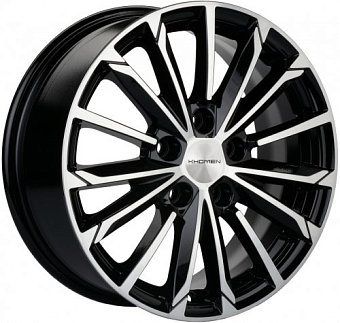 Khomen Wheels KHW1611 (Renault/Nissan) 6,5x16 5x114,3 ET50 dia 66,1 black-FP