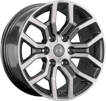 LS wheels 1367 8,5x17 6x139,7 ET30 dia 100,1 GMF