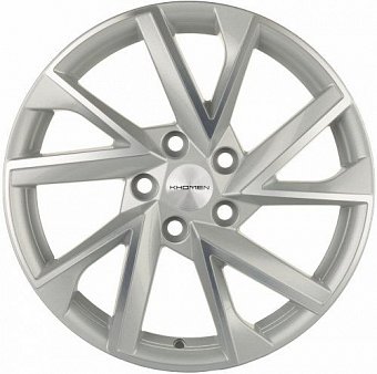 Khomen Wheels KHW1714 (Audi A4) 7x17 5x112 ET49 dia 66,6 F-silver-FP