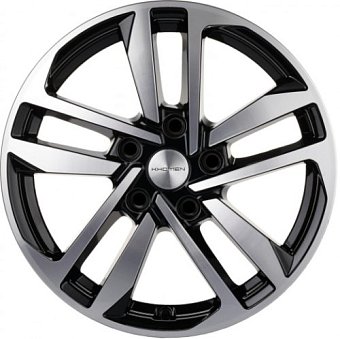 Khomen Wheels KHW1612 (Huyndai/Kia) 6,5x16 5x114,3 ET50 dia 67,1 black-FP
