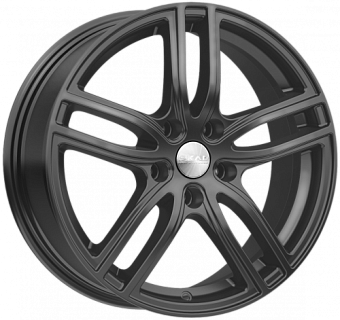 СКАД Брайтон 7x17 5x100 ET48 dia 56,1 черный бархат