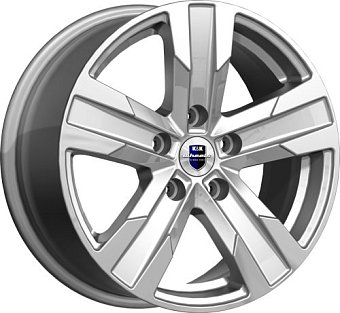 K&K Висмут 7x16 5x110 ET45 dia 67,1 дарк платинум