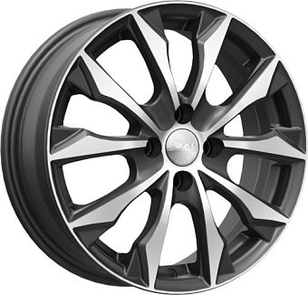 Скад Нагоя 6x16 4x100 ET41 dia 60,1 алмаз бархат новый