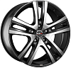 MAK Aria 9x18 5x150 ET48 dia 110,5 gun metallic mirror