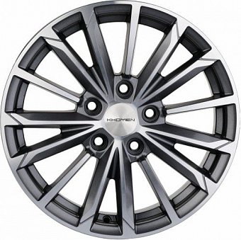 Khomen Wheels KHW1611 (Focus) 6,5x16 5x108 ET50 dia 63,3 gray-FP Россия