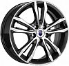 K&K Samara 6x16 5x114,3 ET45 dia 67,1 алмаз черный SK