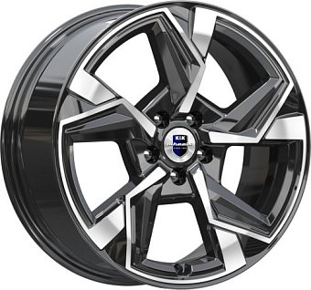 K&K Кайан 7,5x18 5x112 ET43 dia 57,1 алмаз черный