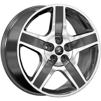 K&K Premium Series КР008 Voyah Dream 8,5x20 5x120 ET41,5 dia 66,1 diamond black gris