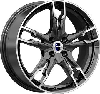 K&K Солар 7x17 5x114,3 ET40 dia 66,1 алмаз черный SK