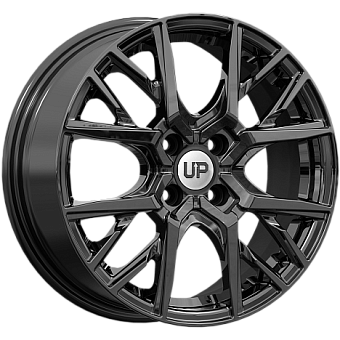 Wheels UP Up124 6,5x16 4x100 ET47 dia 60,1 new black