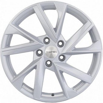 Khomen Wheels KHW1714 (Audi A4) 7x17 5x112 ET49 dia 66,6 F-silver