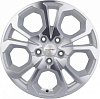 Khomen Wheels KHW1711 (Arkana/Kaptur) 6,5x17 5x114,3 ET50 dia 66,1 F-silver-FP