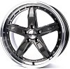 Dotz SP5 dark 8x18 5x120 ET35 dia 72,6 anthracite polished lip