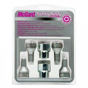 Комплект секреток McGard 37269 SL болт M12x1,25 конус 60° хром (с защитным кольцом)