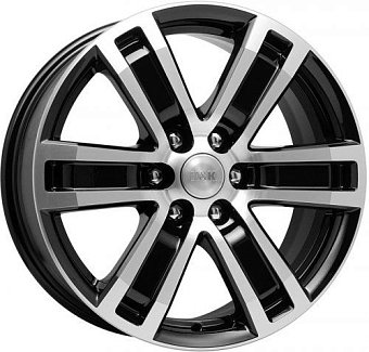K&K R7-Рольф 7,5x17 6x139,7 ET38 dia 67,1 алмаз черный Россия
