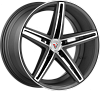 Vissol V-015 9x20 5x112 ET25 dia 66,6 matte graphite machined