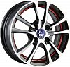 YST X-3 6,5x16 5x114,3 ET46 dia 67,1 BKFRSI
