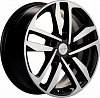 Khomen Wheels KHW1612 (Mazda 3/ix35) 6,5x16 5x114,3 ET45 dia 67,1 black-FP