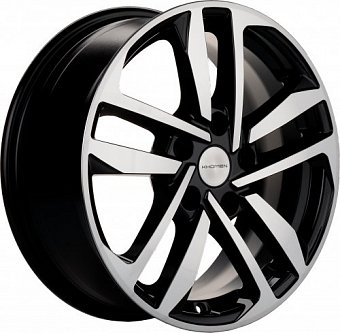 Khomen Wheels KHW1612 (Mazda 3/ix35) 6,5x16 5x114,3 ET45 dia 67,1 black-FP