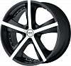 American Racing AR882 8,5x20 5x120 ET38 dia 72,6 M-BLK/MCH