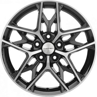 Khomen Wheels KHW1709 (CX-5/Seltos/Optima) 7x17 5x114,3 ET50 dia 67,1 black-FP