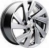 Khomen Wheels KHW1801 (Tiguan/Kodiaq) 7,5x18 5x112 ET43 dia 57,1 gray