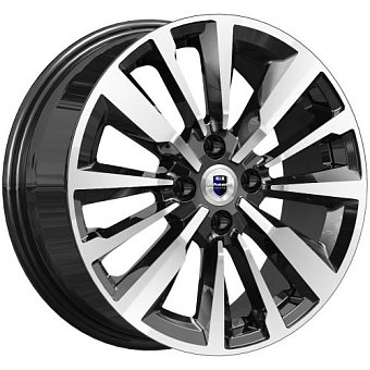 K&K Эрман 6,5x16 4x100 ET50 dia 60,1 алмаз черный