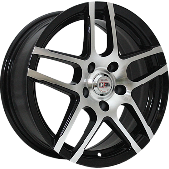 Alcasta M37 8x18 5x108 ET45 dia 63,3 BKF Alcasta M37 8x18 5x108 ET45 dia 63,3 BKF
