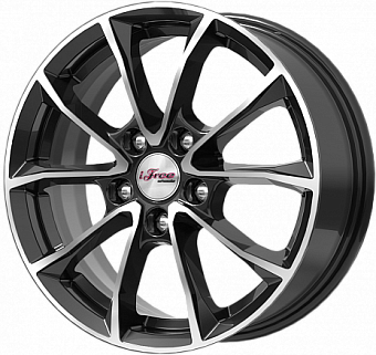 iFree Джет 6,5x16 5x114,3 ET46 dia 67,1 блэк джек iFree Джет 6,5x16 5x114,3 ET46 dia 67,1 блэк джек