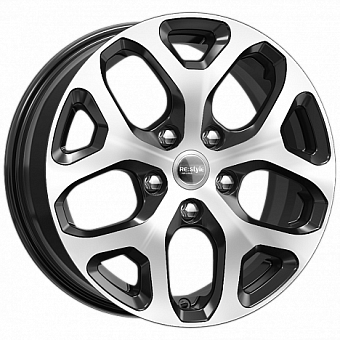iFree Replica КС869 (ZV 16_Vesta Cross) 6,5x16 4x100 ET43 dia 60,1 алмаз черный Россия