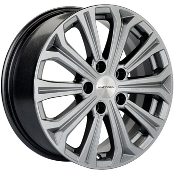 Khomen Wheels KHW1610 (Kia) 6,5x16 5x114,3 ET41 dia 67,1 gray Khomen Wheels KHW1610 (Kia) 6,5x16 5x114,3 ET41 dia 67,1 gray