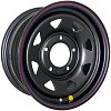 Offroad wheels ВАЗ НИВА 7x16 5x139,7 ET25 dia 98,5 черный