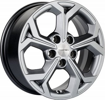 Khomen Wheels KHW1606 (Kaptur) 6,5x16 5x114,3 ET50 dia 66,1 G-silver Россия