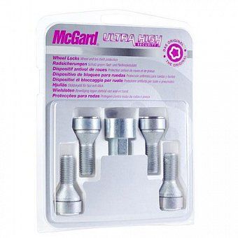 Комплект секреток McGard 27013 SL болт M12x1,5 конус 60° хром (с защитным кольцом)